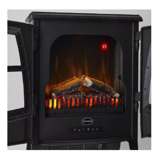 【年末大セール】 Dimplex ディンプレックス 電気暖炉 JazzII ジャズ2 Jazz2 ファンヒーター ブラック おしゃれ 薪 電気