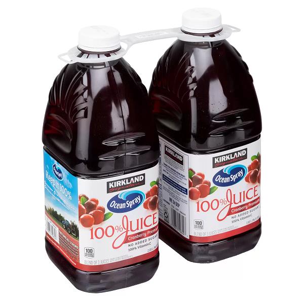クランベリージュース コストコ COSTCO 【謝恩セール】 フルーツミックス りんご ぶどう 濃縮還元 オーシャンスプレー 2.83Lx2本