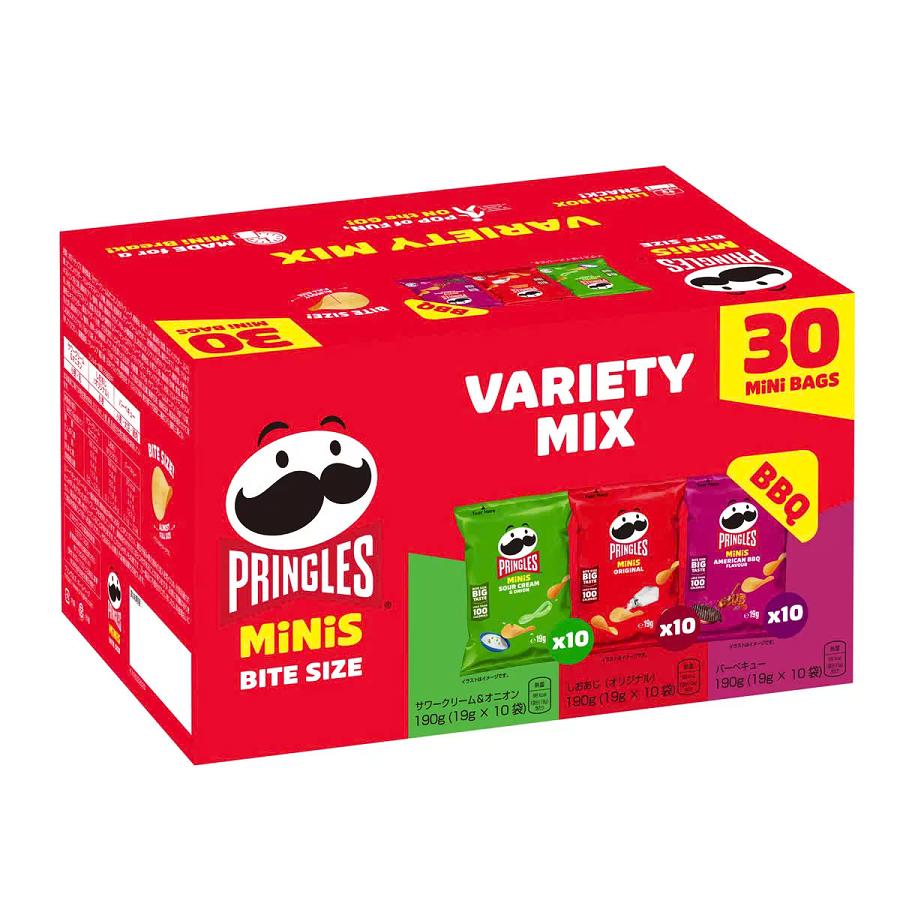 コストコ プリングルズ ミニーズ 30袋 & Lay's アソートセット ポテチ PRINGLES（プリングルズ） プリングルス ポテトチップス ミニ