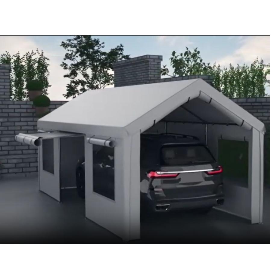 コストコ　ガレージテント　幕のみ　スチールフレームキャノピー コストコ スチールフレームキャノピー ガレージテント COSTCO グレー