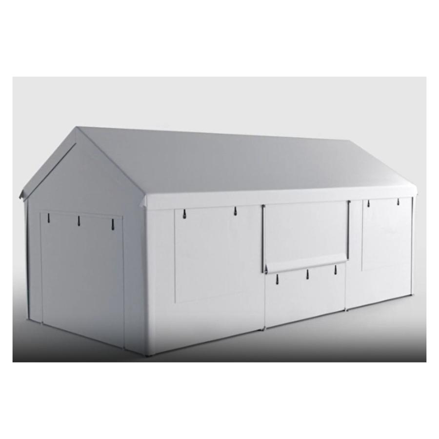 コストコ スチールフレームキャノピー ガレージテント COSTCO グレー