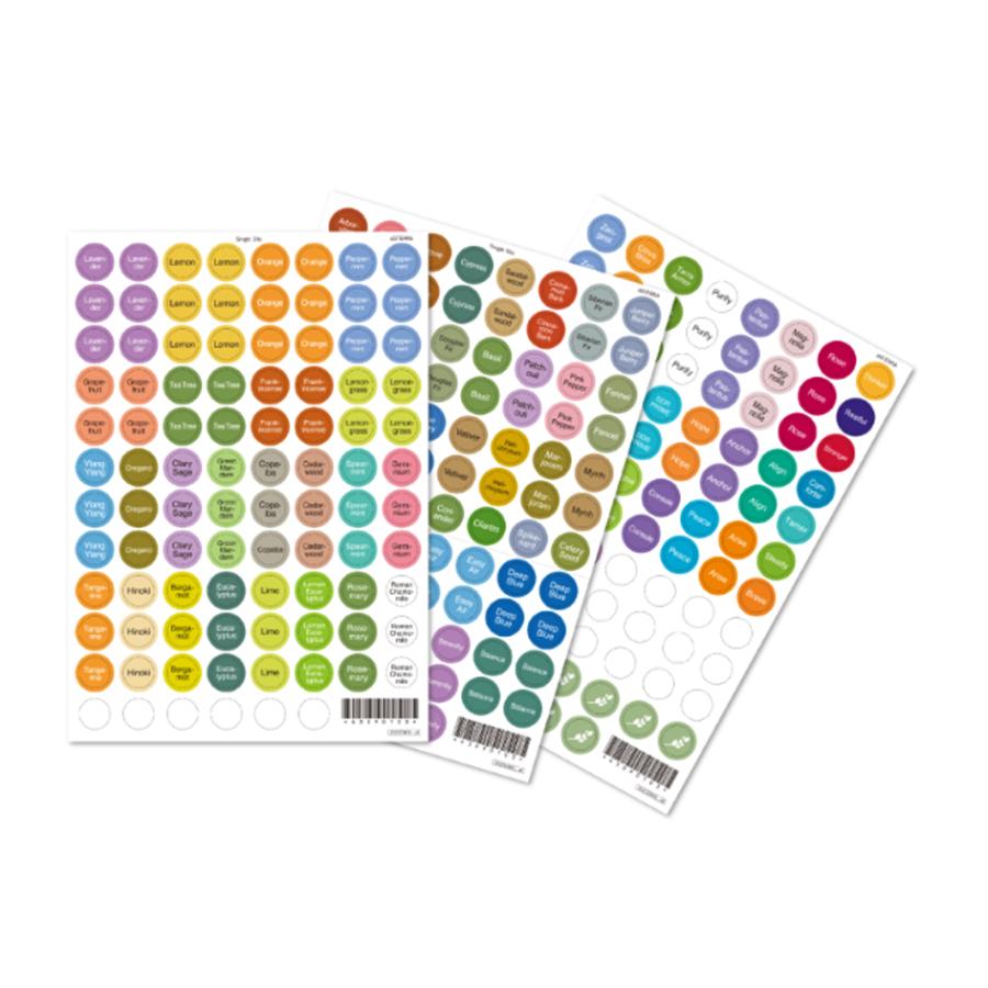 doTERRA（ドテラ） キャップステッカー 1組 3枚セット 正規品 オイル