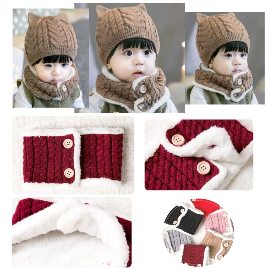 ミャオッティ ニット 帽 子供 赤ちゃん 帽子 男 ニット帽 キッズ ニット帽子 キッズ帽子 用 子