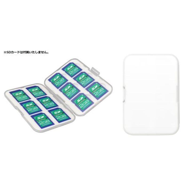激安特価品 グリーンハウス SDカードケース12枚収納 直輸入品激安 GH-CA-SD12W ホワイト