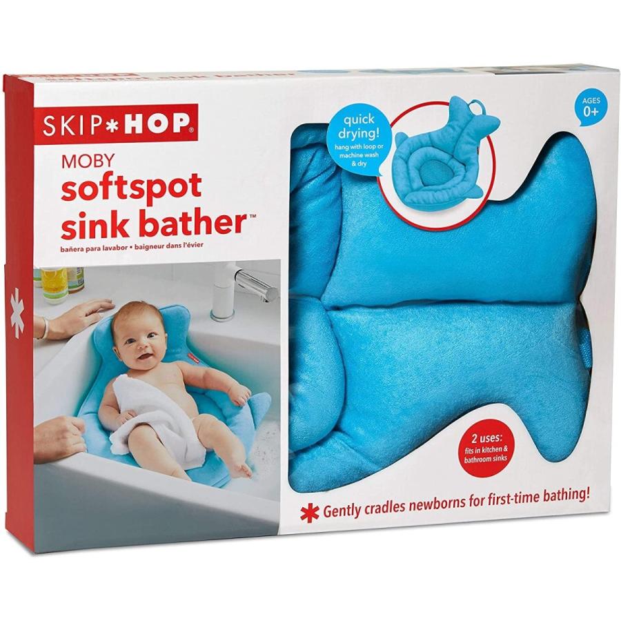 市場 SKIP ふかふか 沐浴 洗面台やシンクで使える ベビーバス 新生児 HOP 乾きやすい スキップホップ 赤ちゃんお風呂