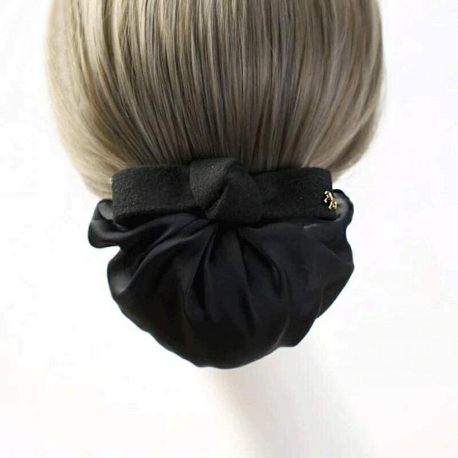 ヘアスタイル 見ちがえる Berrylily シニヨン ネット付きバレッタ 髪飾り ネット付 お団子ネット 髪留め ナース 結婚式 ヘアアク Fluffy Mane 通販 Yahoo ショッピング