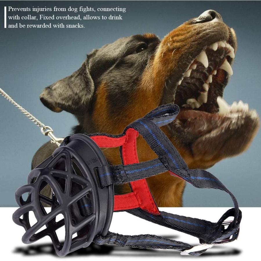 犬用 口輪 防止口輪 犬用無駄吠え 拾い食い 噛みつき しつけ 家具破壊防止 小型犬 中型犬 大型犬 6 Www Theatrefortantoine Com