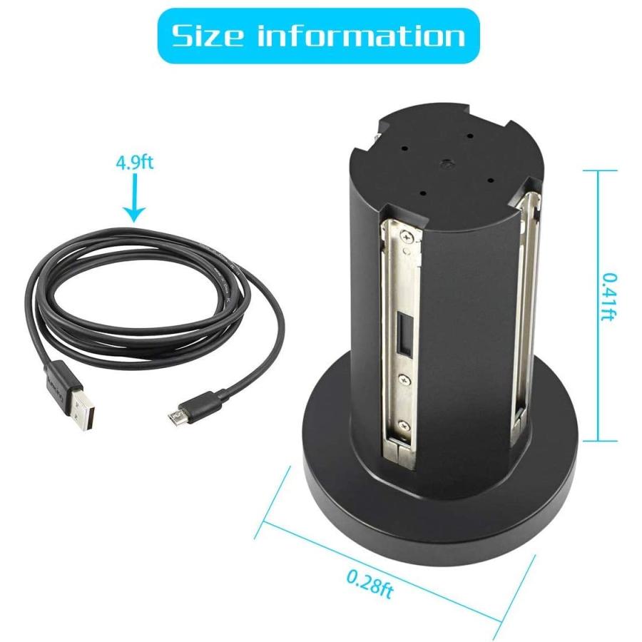 Turpow Nintendo Switch Joy Con充電スタンド 4つのコントローラを個別のled表示とusbケーブルで同時に充電 Supersport Tn
