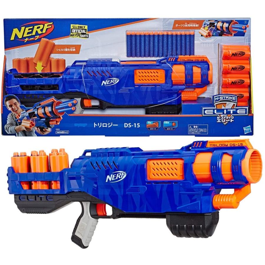 最安値 ナーフ エリート トリロジー Ds 15 15ダーツ 3ダーツシェル付属 E2853 正規品 超美品 Www Gettoknowmontco Com