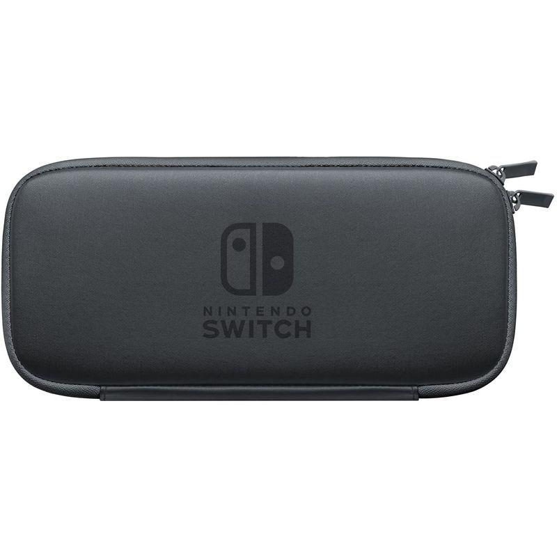 話題の行列 任天堂純正品nintendo Switch 画面保護シート付き キャリングケース