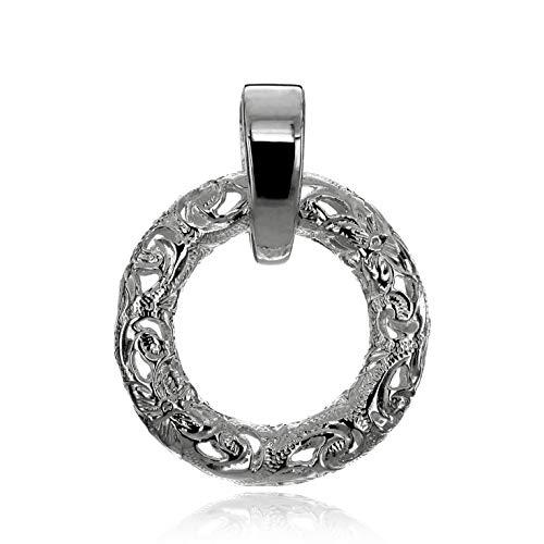 即日出荷 レイラニ ハワイアンジュエリー サークル スクロール 波 透かし彫り ペンダント ネックレス メンズ シルバー 925 チェーンなし Fluffy Mane 通販 Yahoo ショッピング 激安の Rs2 Co Uk