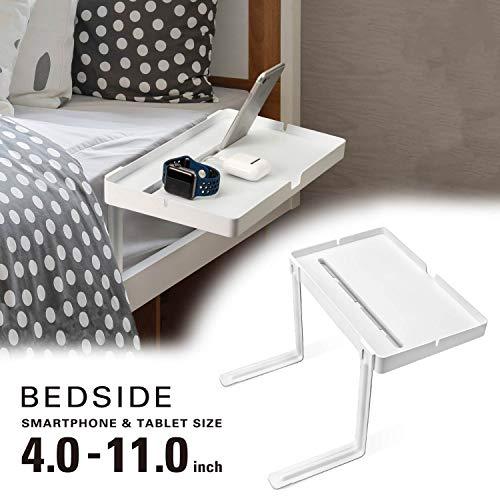 エレコム タブレットスタンド スマホスタンド ベッドサイドスタンド スリットにスマホを差し込んで寝ながら充電 動画視聴 Tb Dschbed