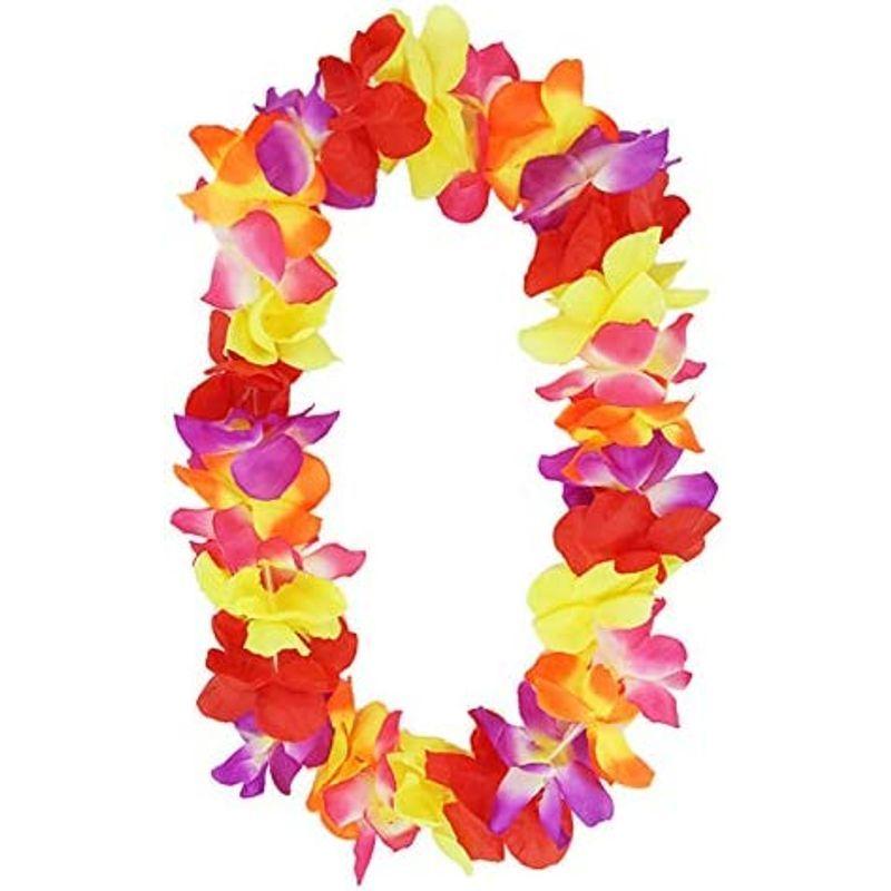 Kingsie ハワイ レイ 5点セット パイナップル柄 サングラス ハワイアン 夏 ガーランド 79 Off カラフル トロピカル 写真撮影 花輪 造花