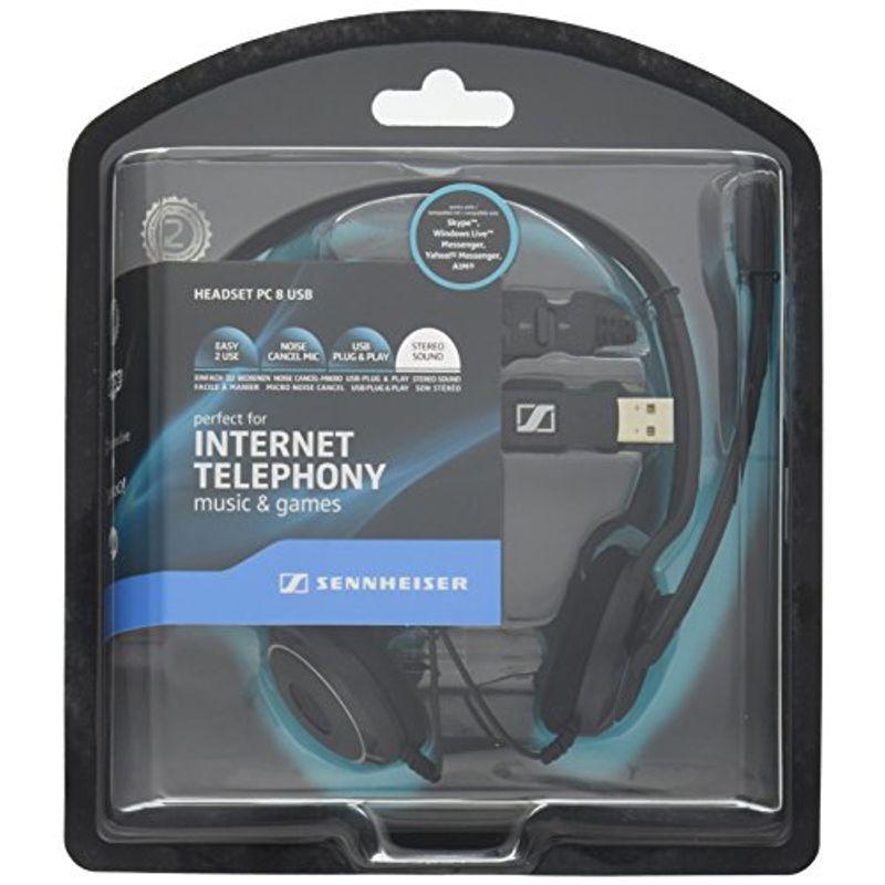 ゼンハイザー PCヘッドセット 11周年記念イベントが ヘッドバンド型両耳式 ノイズキャンセルマイク 直輸入品激安 PC USB国内正規品 8