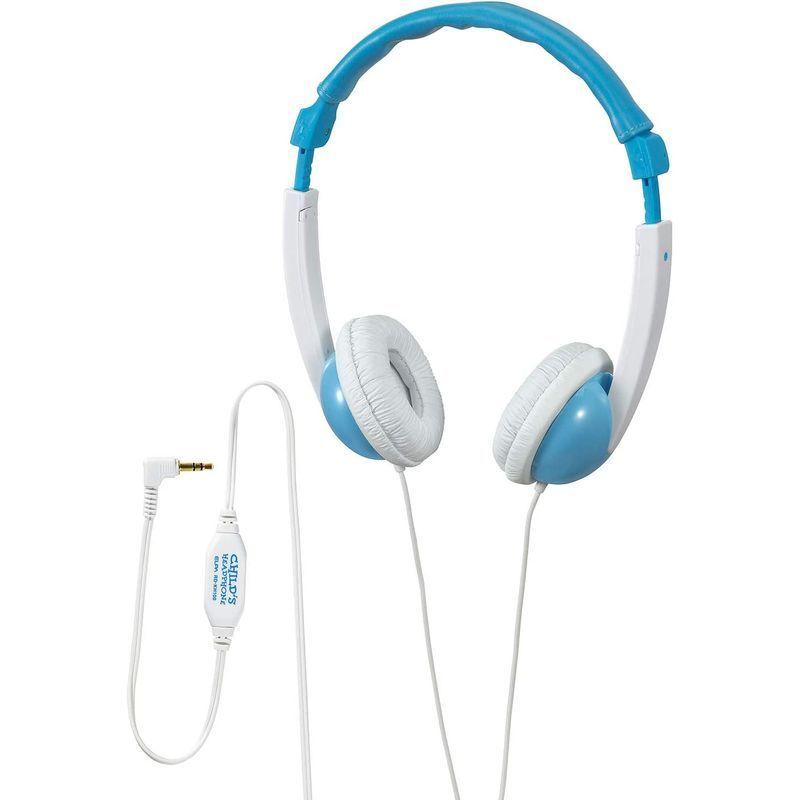 ELPA(エルパ) 子供専用ヘッドホン ブルー 音量抑制機能搭載で子どもの耳を守ります RD-KH100(BL)｜flvffymene｜03