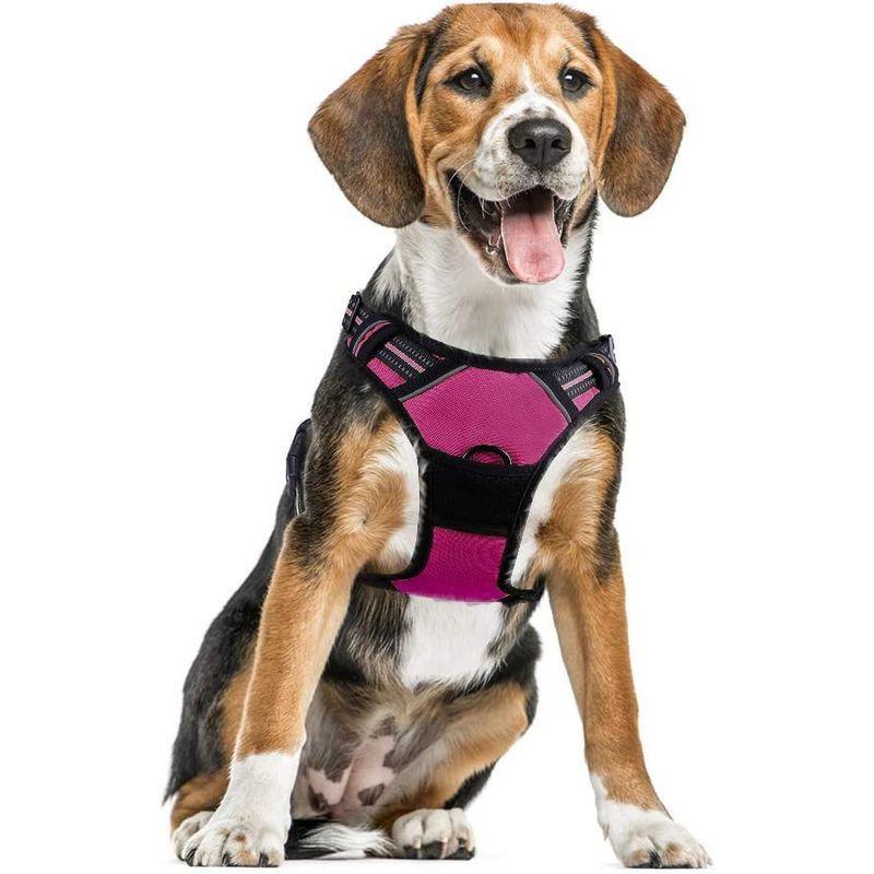 ハーネス 犬 中型犬 8 23kg 用 引っ張り防止 ソフト 柴犬 はーねす サイズ調節可 胴輪 犬用 抜けない 着脱簡単 しつけ 運動向き 最大93 Offクーポン