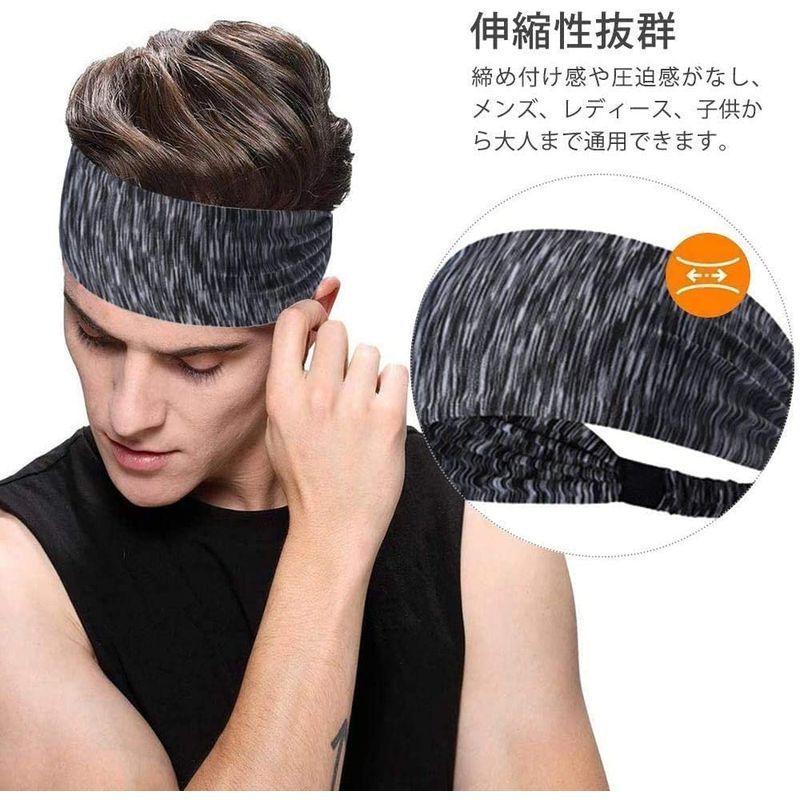 ヘッドバンド ヘアバンド 最大58 オフ ヨガヘッド スポーツヘアバンド スポーツターバン レディース 吸汗 メンズ 自転車 スポーツ ジョギング 用汗止め