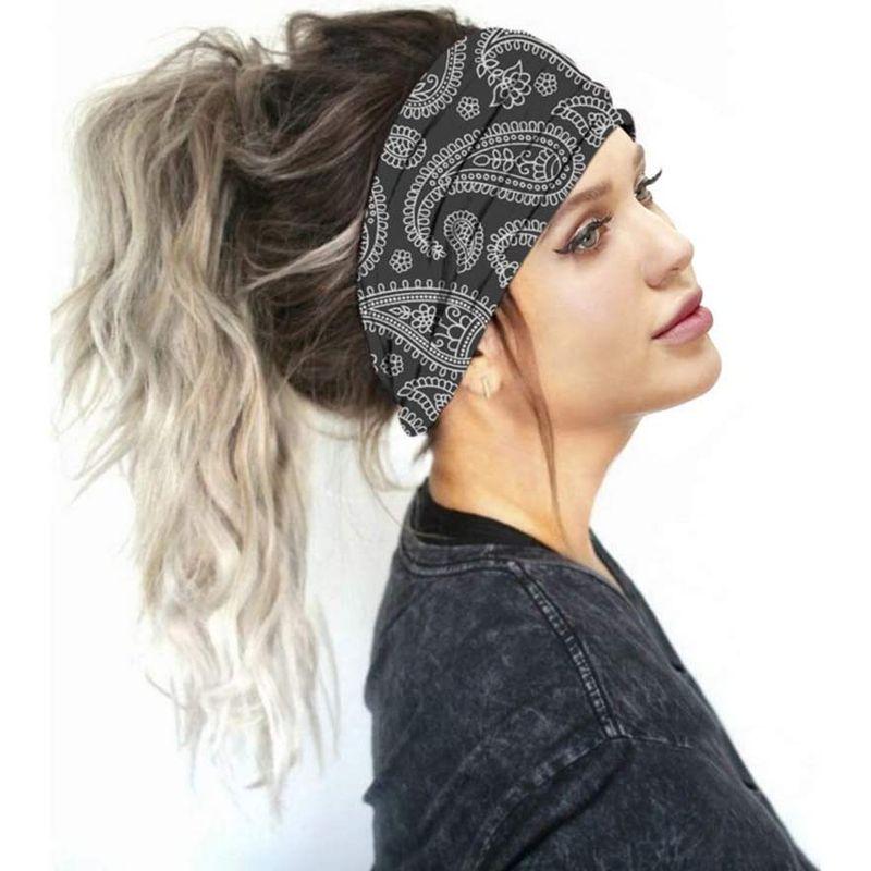好評受付中 ターバン ヘアバンド レディース ヘッドバンド 柔らかい 伸縮性 汗止め バンダナ おしゃれ ヘアアクセサリー スポーツ用ヘアバンド カジュ Cisama Sc Gov Br