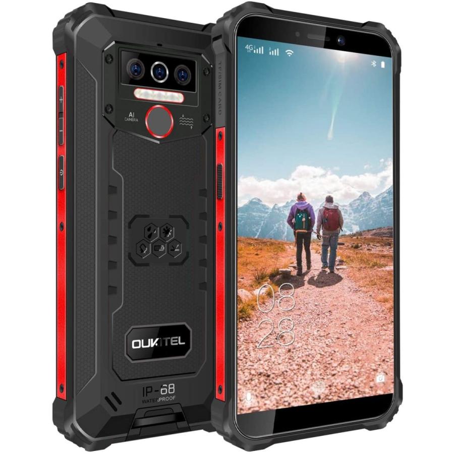 メール便なら送料無料 Oukitel Wp5 アウトドア スマートフォン Simフリー スマホ本体 Android 10 Ip68 防水 防塵 耐衝 期間限定送料無料 Blog Lonolife Com