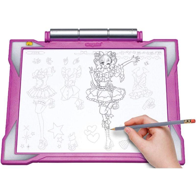 クレヨラ トレーサー お絵かき ぬりえ ライトアップ トレースパッド ピンク 塗り絵 写し絵 おえかき イラスト おもちゃ 正 Fluffy Mane 通販 Yahoo ショッピング