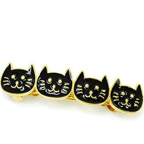 Ree Mee ヘアクリップ 4匹にゃんこ ヘアバレッタ 猫 バレッタ 髪留め ヘアアクセサリー ネコ ヘアーアクセサリー ネコ グッズ Fluffy Mane 通販 Yahoo ショッピング