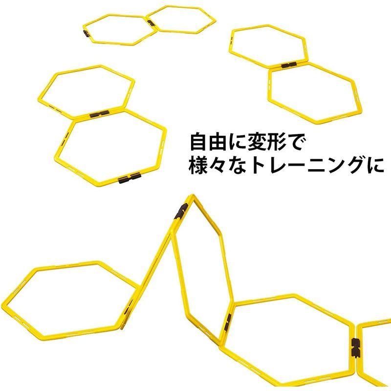 スピードヘキサゴン アジリティ 高さ ステップ フットワーク マニュアル付 敏捷性 ラダートレーニング Fungoal Fluffy Mane 通販 Yahoo ショッピング