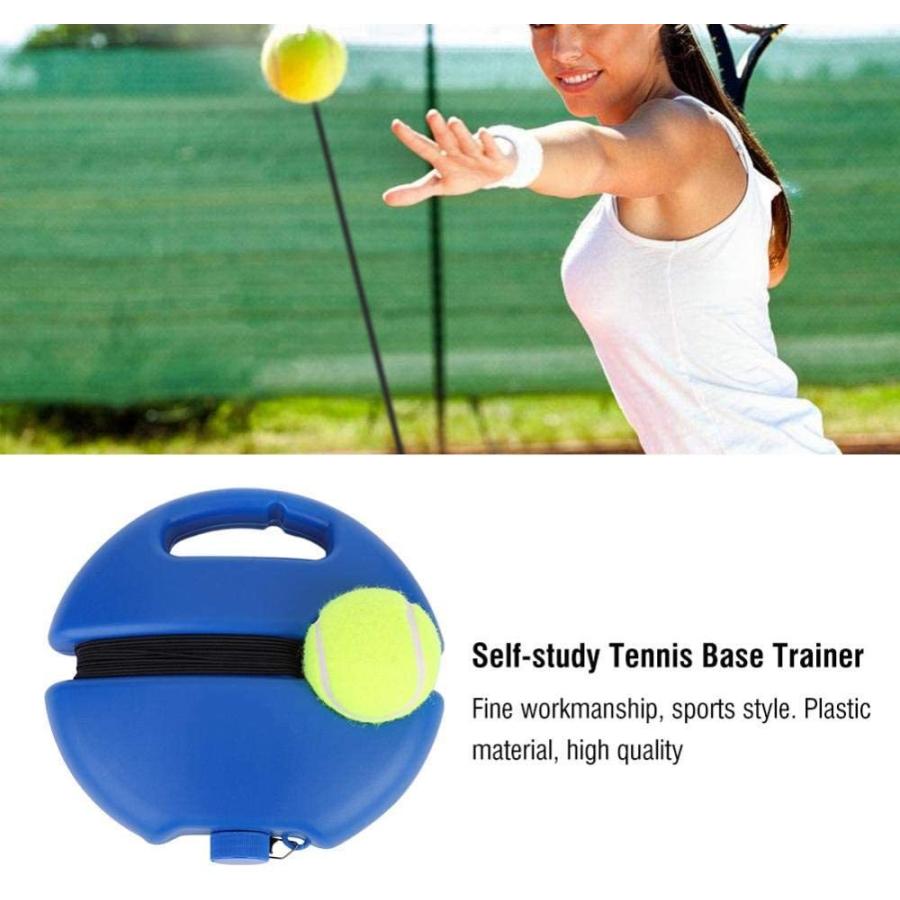 自習テニスベース テニス 練習 テニストレーナー テニス リバウンドボール トレーニングツール テニスボールトレーナー 練習ゴム付きボール Fluffy Mane 通販 Yahoo ショッピング