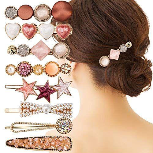 ヘアピン 8本セット ヘアクリップ パールヘアピン パールバレッタ キラキラピン ヘアアクセサリー 髪留め 髪飾り 前髪 ヘアクリップ 可愛 Fluffy Mane 通販 Yahoo ショッピング
