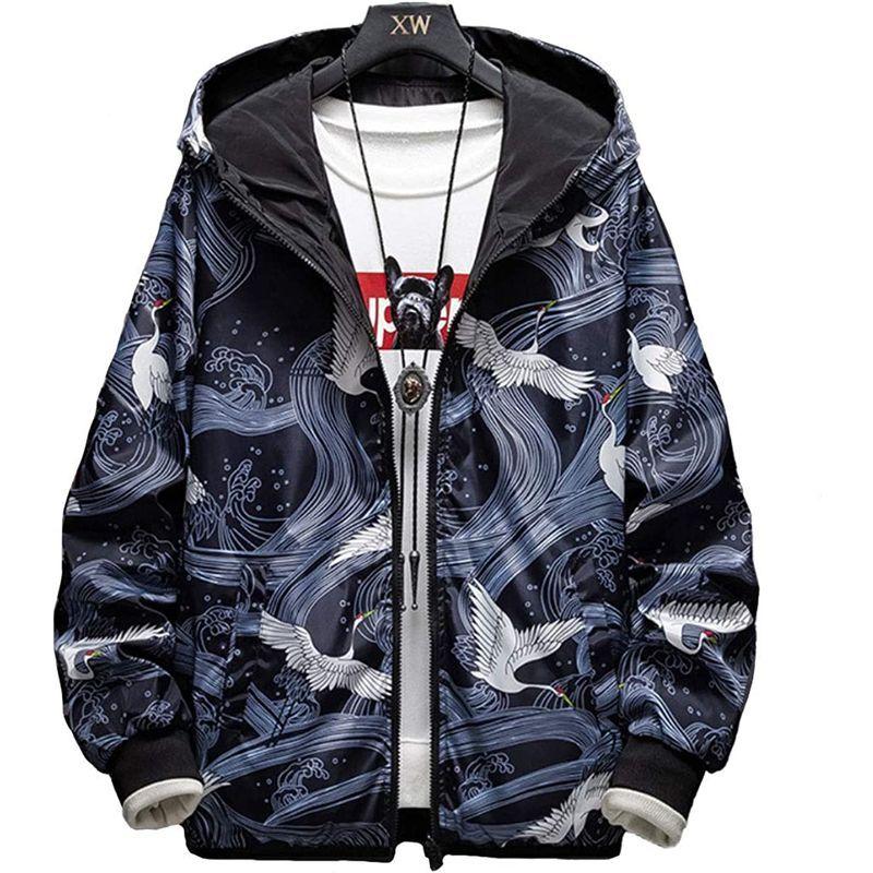 新作ウエア アマツ 5タイプ リバーシブル ジップアップ パーカー お洒落 韓国 カジュアル タウンユース アウトドア アウター カッコイイ 韓国風 Supplystudies Com