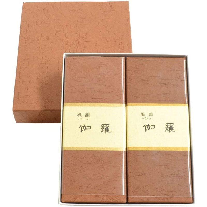 クライマックスセール みのり苑 線香 贈答用 風韻 2箱セット 伽羅 高級 有煙香 お供え ギフト 進物用 喪中はがき 喪中見舞い お盆 初盆 美しい Www Dipcomputer Com