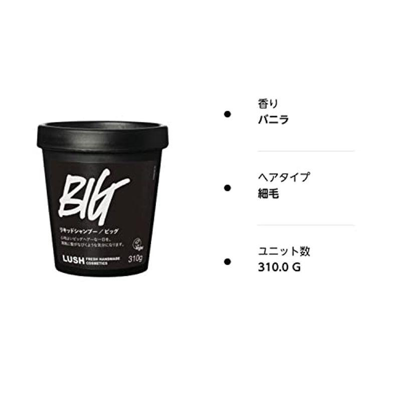 LUSH ラッシュ Big ビッグ シャンプー 海藻 シーソルト 自然派化粧品 リキッドシャンプー 天然成分 タンパク質 ツヤ ライムとマン｜flvffymene｜03