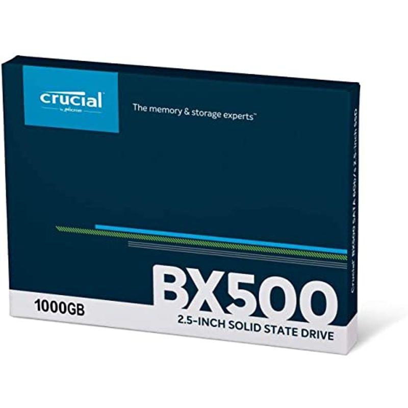 Crucial SSD 内蔵2.5インチ SATA接続 BX500 シリーズ 1TB 国内正規代理店品 CT1000BX500SSD1JP｜flvffymene｜10