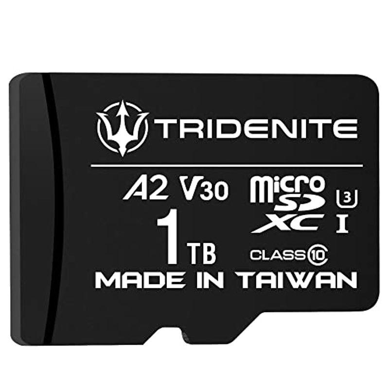 人気ブランドを TRIDENITE 1TB microSDXCカード A2， UHS-I U3， V30， 4K Ultra HD， C10， SDアダプタ