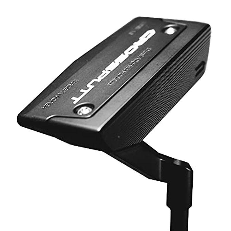 CROSSPUTT (クロスパット) Edge1.0 Golf Club Putter (ゴルフクラブパター)Dual Alignment KHAMPA ゴルフインパクトスクリーン - シミュレーター - 耐久性のあるグロメット - 強化ブラックボーダー - 9.8 x 11.5