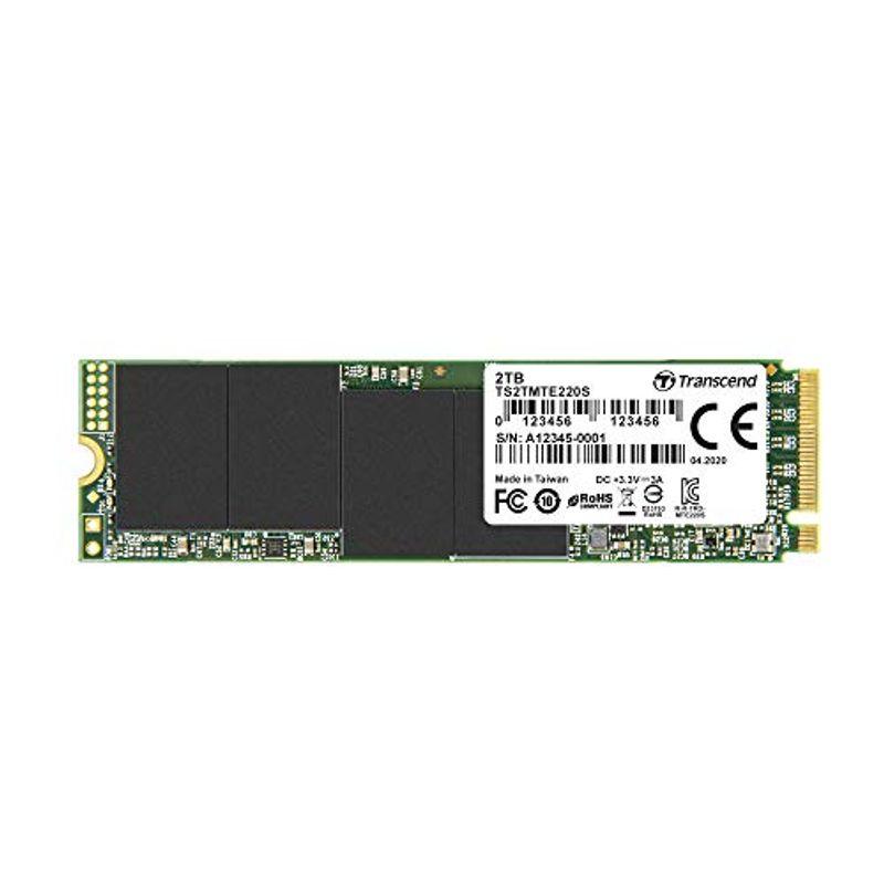 値引き トランセンドジャパン Transcend PCIe M.2 SSD (2280) 2TB NVMe PCIe Gen3 x4 3D TLC採