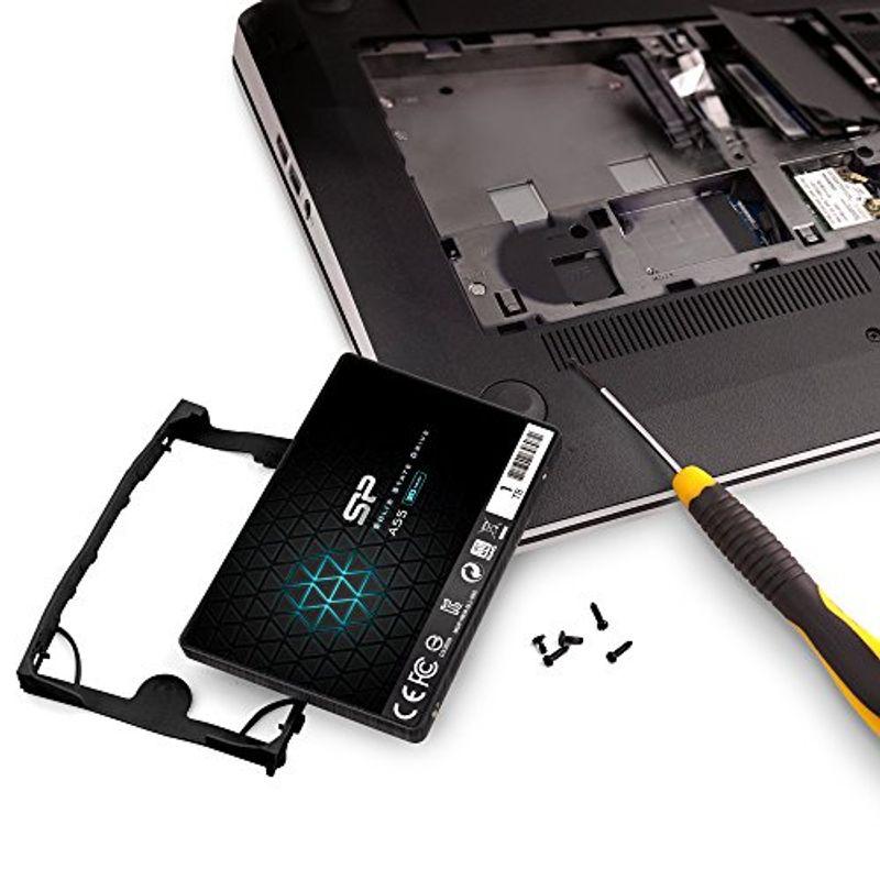 直販一掃 シリコンパワー SSD 1TB 3D NAND採用 SATA3 6Gb/s 2.5インチ 7mm PS4動作確認済 3年保証 A55シリーズ