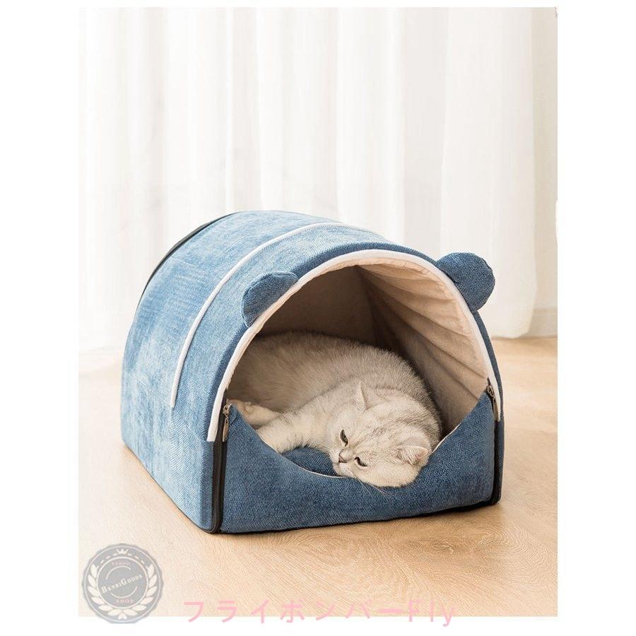 メーカー再生品 ケンネル猫の巣秋と冬洗えるフレンチブルドッグかわいい犬小屋保温する四季通用ペット屋内犬小屋 Hannarr Com