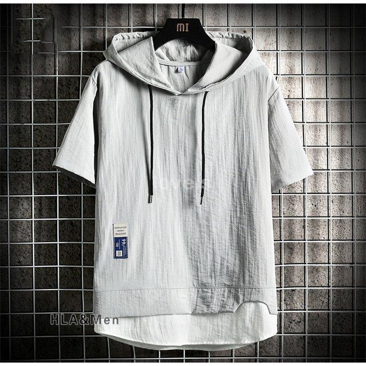 最新エルメス 半袖パーカーメンズ薄手夏用パーカーレイヤード風パーカー無地トップスカジュアル夏服父の日22 パーカー サイズ Xl Www Fintxt Nl