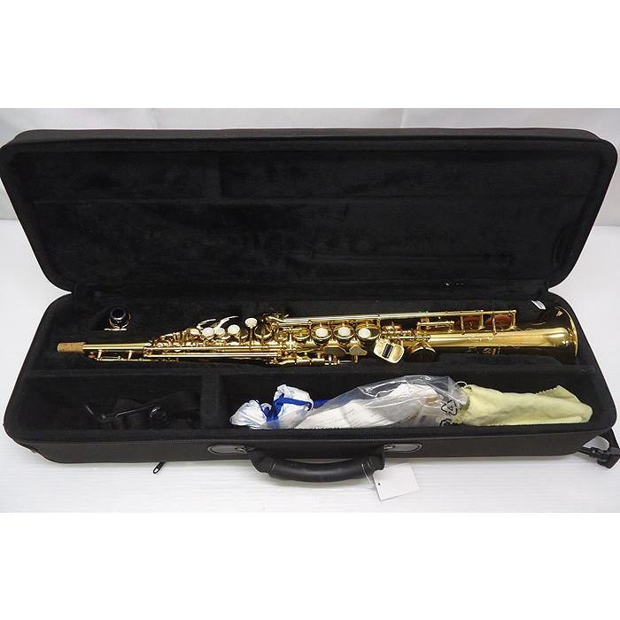 ヤマハ YSS-475 中古ソプラノサックス イシモリ製メタルサムフック 