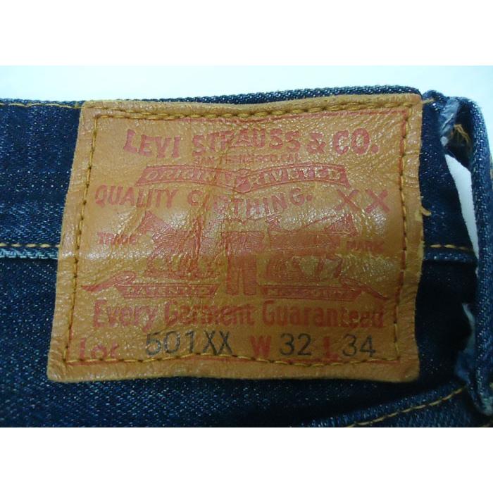 LEVI'S VINTAGE CLOTHING LVC リーバイス 501XX 1947モデル 47501-0046 濃紺 USED加工 日本製 チェーンステッチ サイズW32｜fly-z｜09