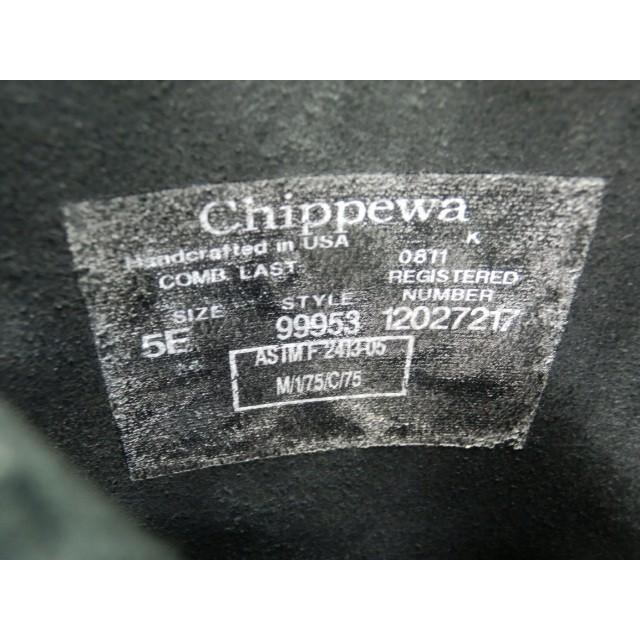 CHIPPEWA ENGINEER BOOTS エンジニア 99953 BLK CORDVAN size-5E CHIPPEWA ENGINEER BOOTS エンジニア 99953 BLK CORDVAN size-5E 囗T巛