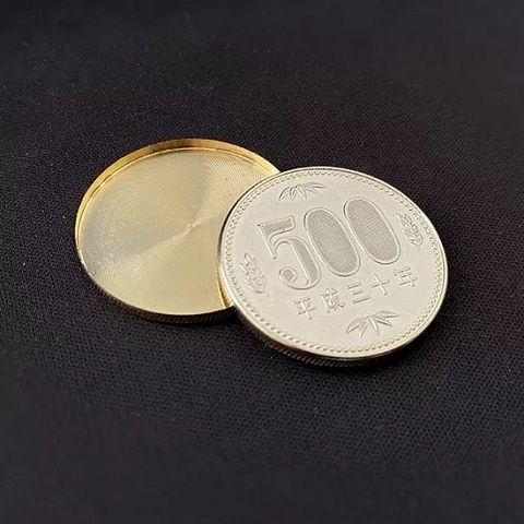 1点もの！ エクスパンデッドシェル 500円 ブラスギルディド 1点もの 