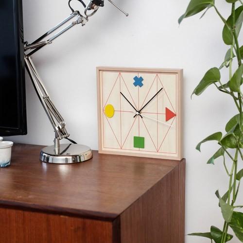 GEOMETRIC WOOD CLOCK　（ジオメトリック  ウッド クロック）｜flyers｜03