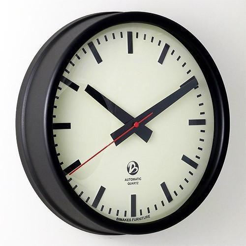 【BIMAKES ビメイクス】 TRAVIS WALL CLOCK VINTAGE BLACK　（トラヴィス ウォール クロック ヴィンテージ ブラック） 【送料無料】 【ポイント5倍】｜flyers