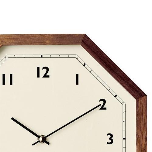 INTERFORM（インターフォルム） GORLIZ WALL CLOCK BROWN （ゲルリッツ