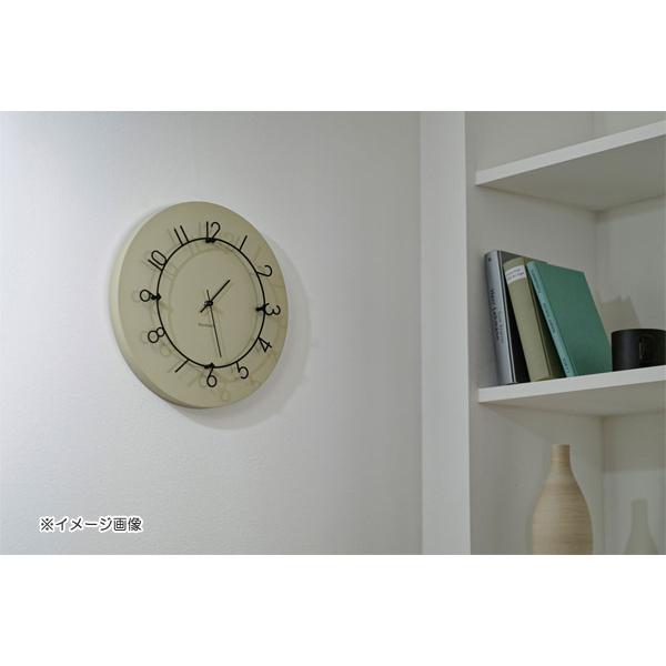 INTERFORM（インターフォルム） LUU WALL CLOCK BEIGE （ルウ ウォール