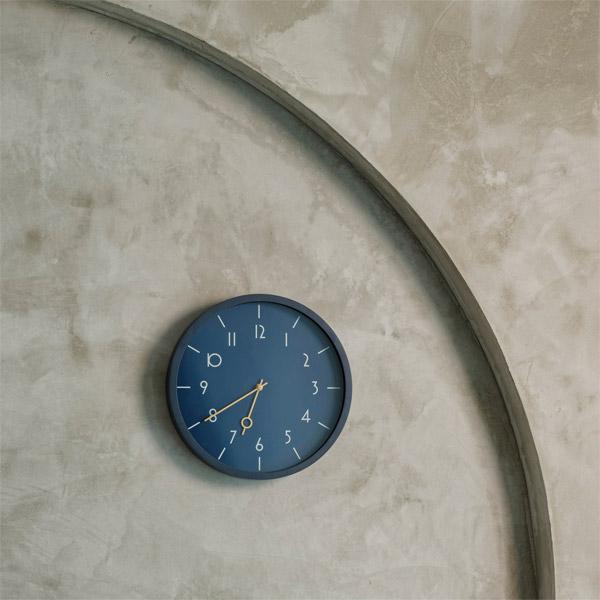 INTERFORM（インターフォルム） VETELI WALL CLOCK NAVY （ヴェテリ