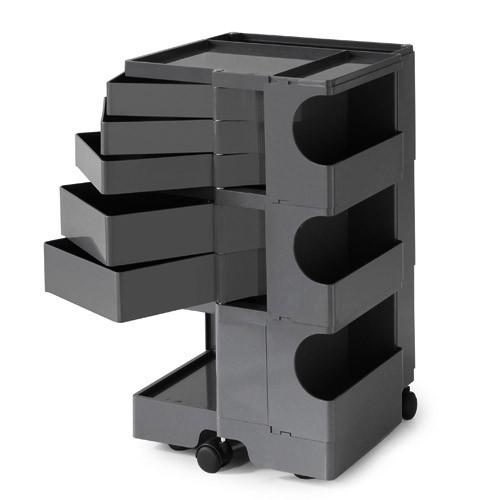 正規輸入品 BOBY WAGON 3×5 GRAY　（ボビーワゴン 3段5トレイ グレー） 【送料無料】 【ポイント11倍】