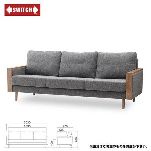 【SWITCH】 COBA SOFA 3P T-SERIES　（スウィッチ コバ ソファ 3人掛 Ｔ-シリーズ） 【送料無料】 【SWP10B】｜flyers｜03