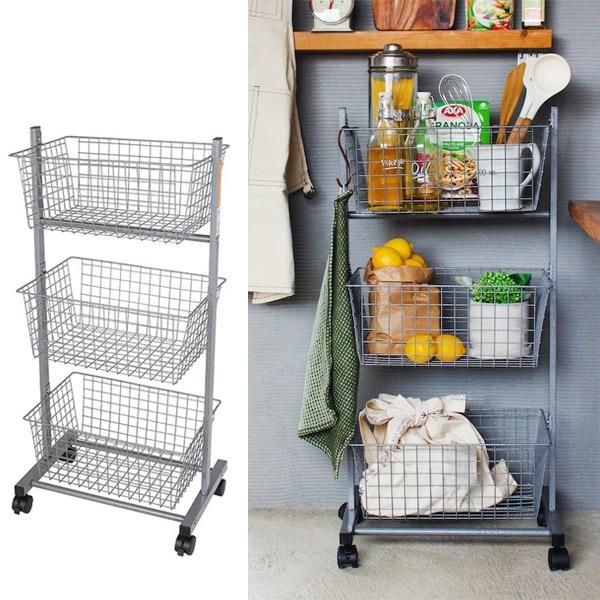 DULTON（ダルトン） 【ダルトン DULTON】 WIRE RACK WITH CASTORS H